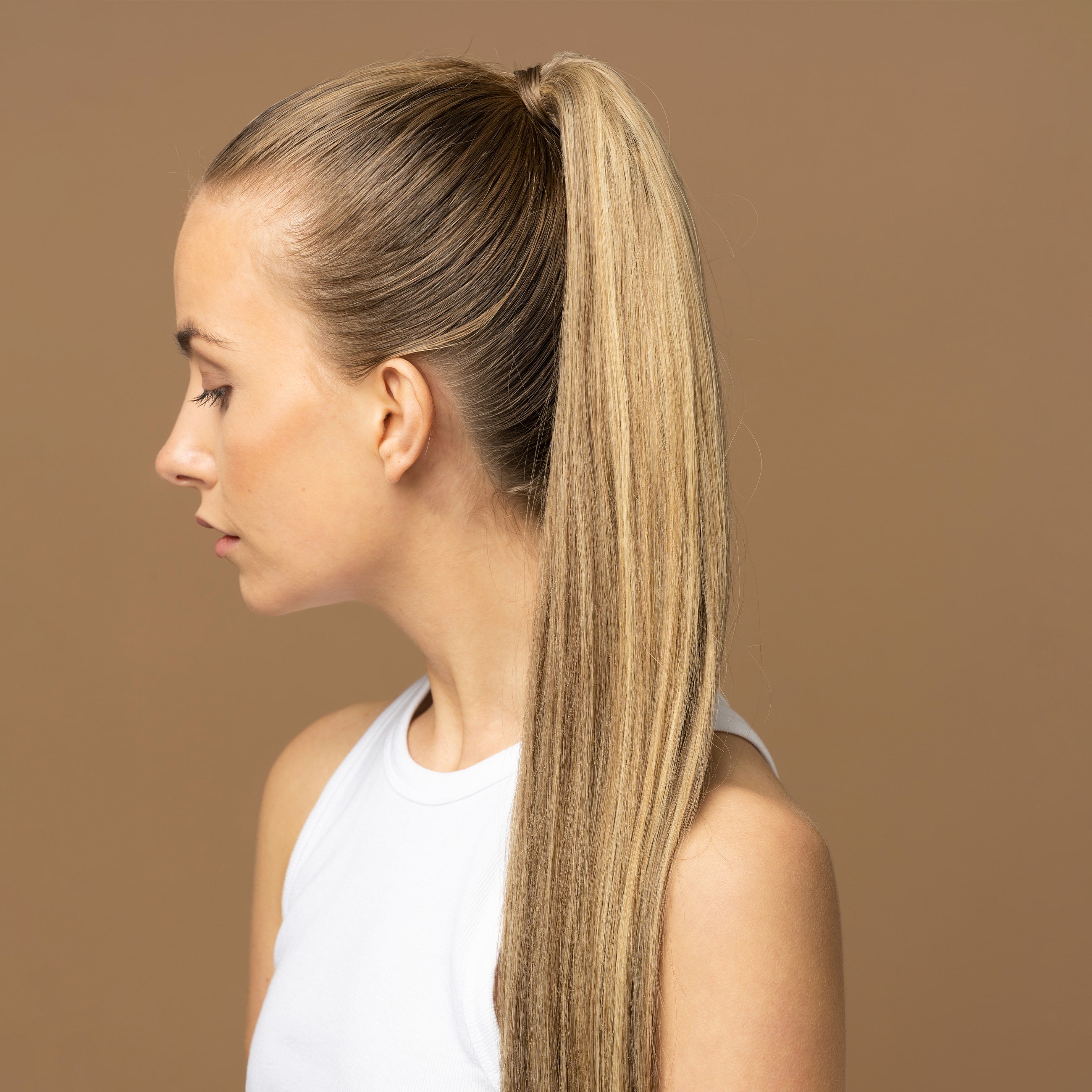 Ponytail extensions - Natural Brown Mix 3/10
