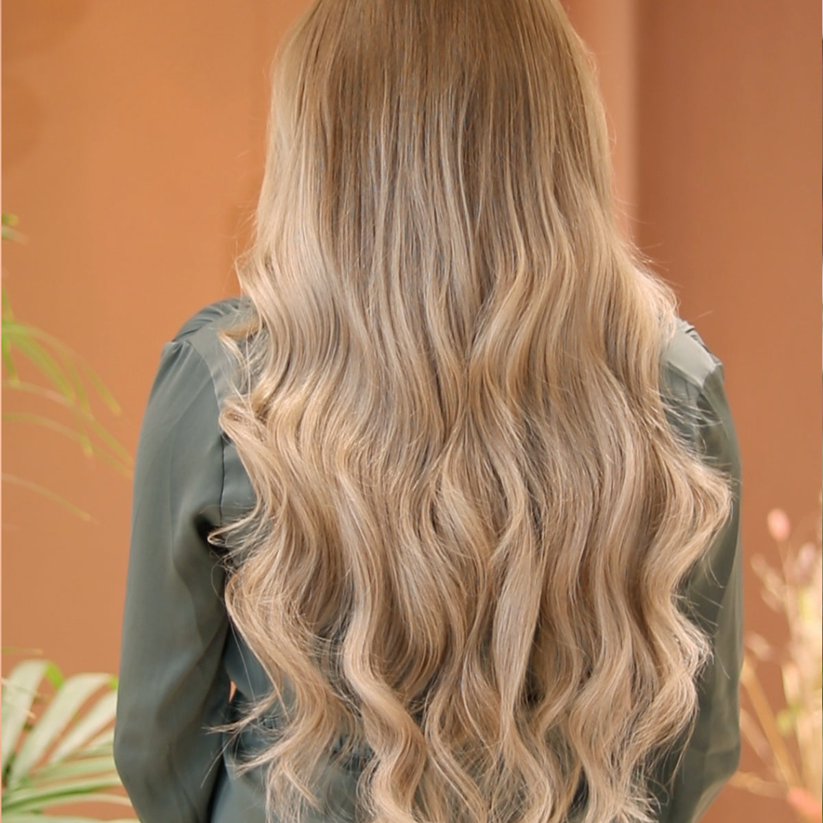 Tape extensions - Light Ash Blonde Balayage 5B+60B